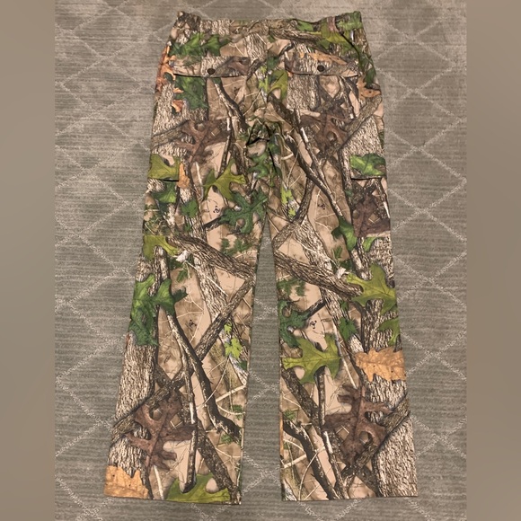 True Timber HTC Green lightweight soft shell Pants Sz L - Picture 7 of 7